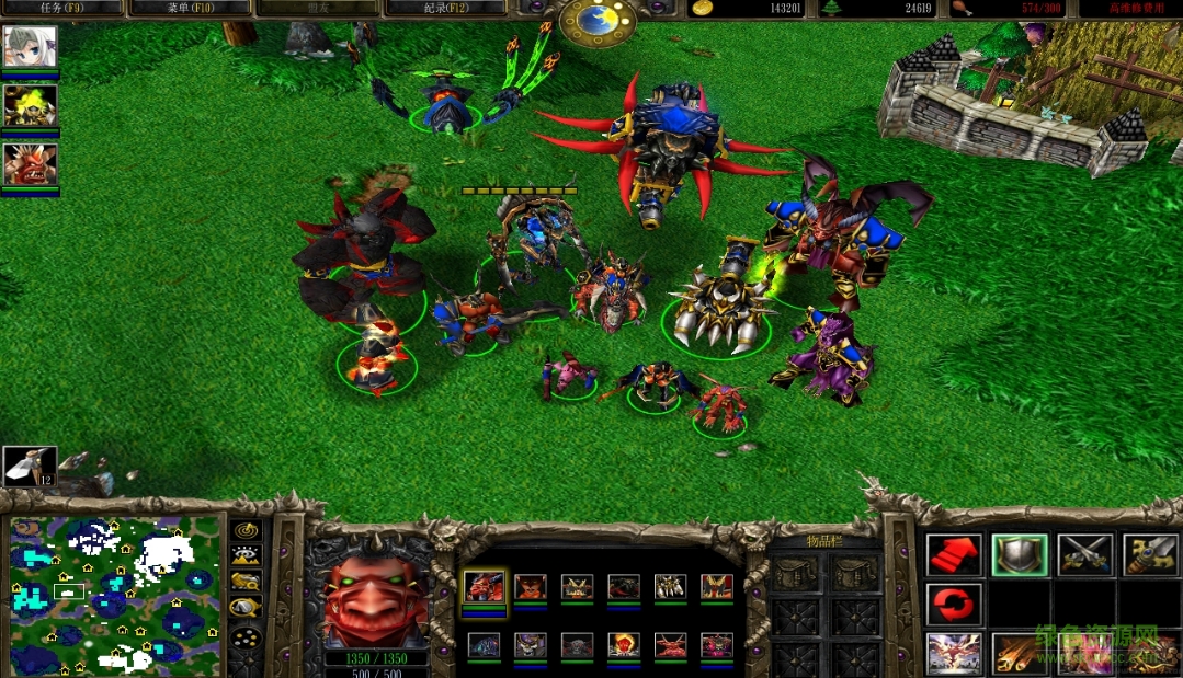 戰(zhàn)火沖天v1.6_魔獸對抗地圖 附游戲攻略 1