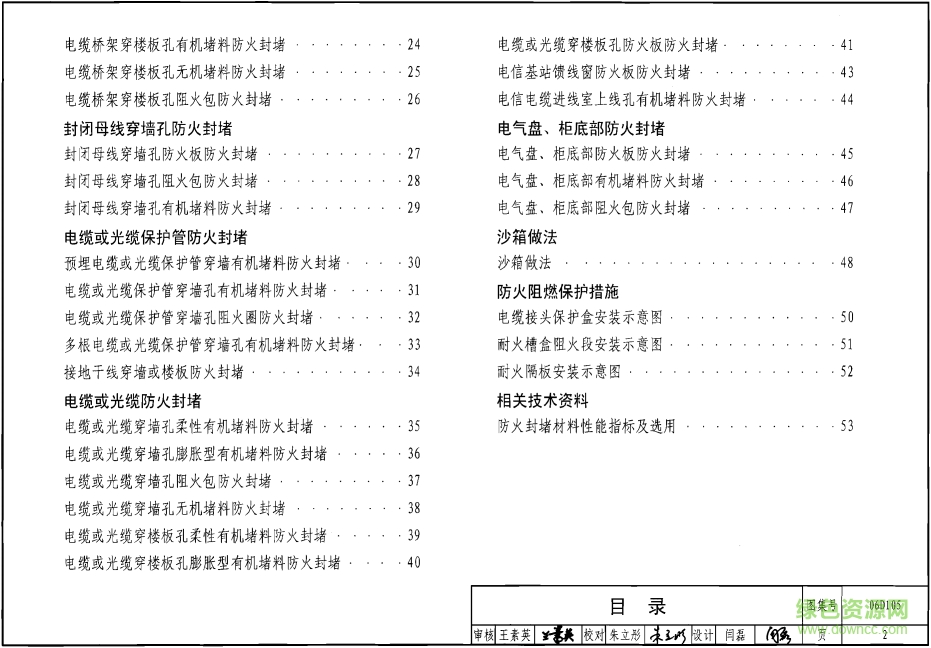 06d105電纜防火阻燃設(shè)計(jì)與施工圖集 pdf高清電子版 0