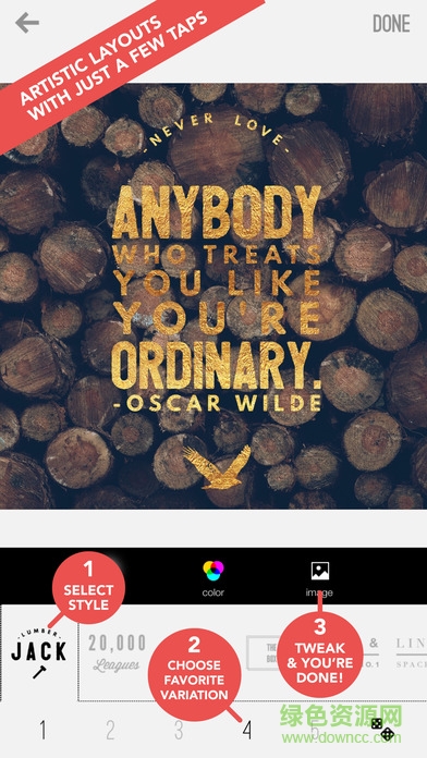 Word Swag app