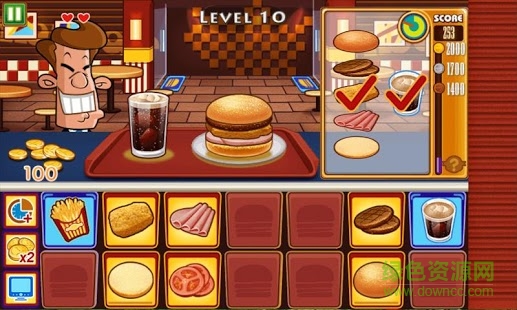 漢堡世界中文修改版(BurgerWorlds) v1.4.067 安卓版 3