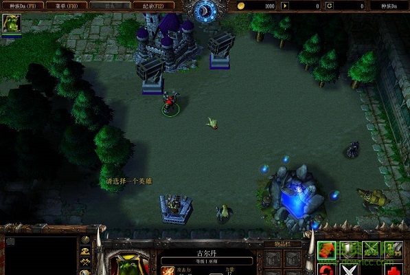 種族Da v1.14_魔獸對(duì)抗地圖 附隱藏英雄密碼 0