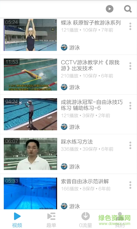 游泳教程視頻2