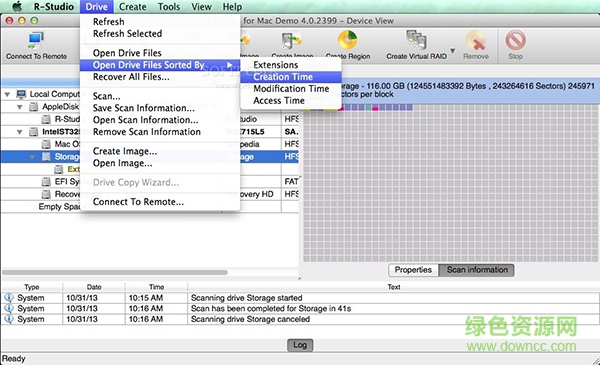 rstudio for mac(數(shù)據(jù)恢復(fù)工具) v5.1 蘋(píng)果電腦版 0