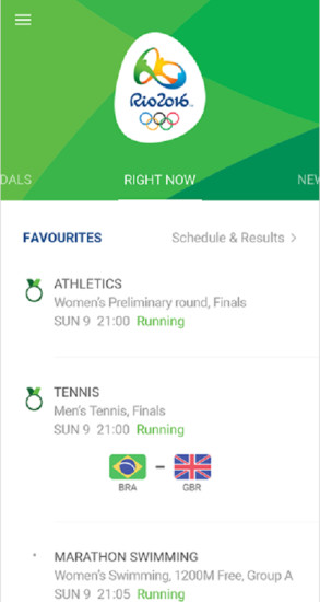 rio2016里約奧運(yùn)會app v5.0.3 官網(wǎng)安卓版 0