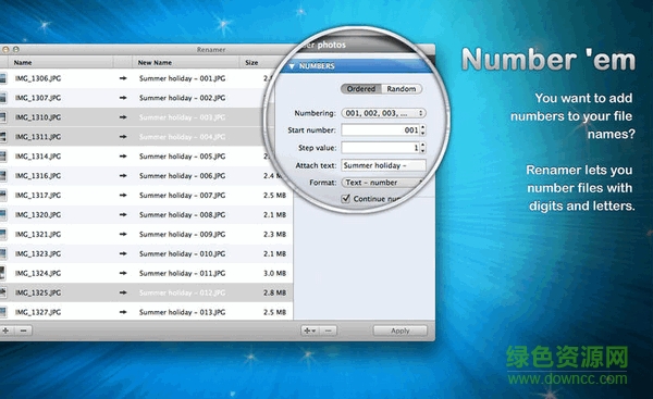 Renamer for mac(文件批量命名) v5.0.1 蘋果電腦版 0