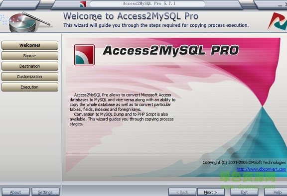 Access2MySQL Pro(access轉(zhuǎn)mysql工具) v5.7.1 特別版 0
