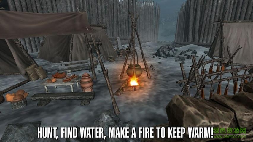 西伯利亞生存中文版無敵版(Siberian Survival) v1.1 安卓漢化版 0