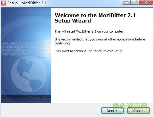 cad圖紙對比軟件(mozidiffer) v2.1.0.0 綠色版 0