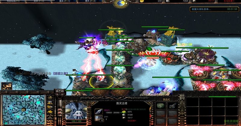 生化狂潮2荒蕪雪原1.20正式版_魔獸生存地圖  0