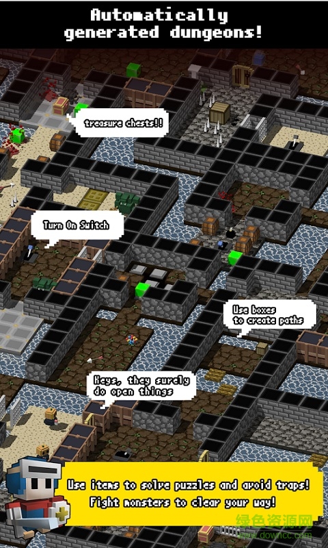 地牢的墓碑中文修改版(DoG) v1.0 安卓漢化版 1