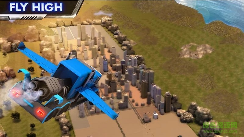 現(xiàn)代卡丁車飛行(Modern Flying Truck Sim 3D) v1.1 安卓版 3