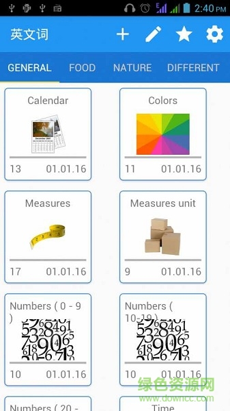 英語(yǔ)單詞天天記 v1.0.15 安卓版 1