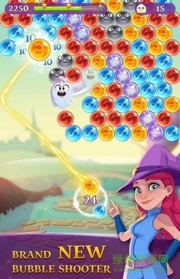 泡泡女巫3內購修改版(Bubble Witch 3 Saga) v2.0.8 安卓無限紅心版 1