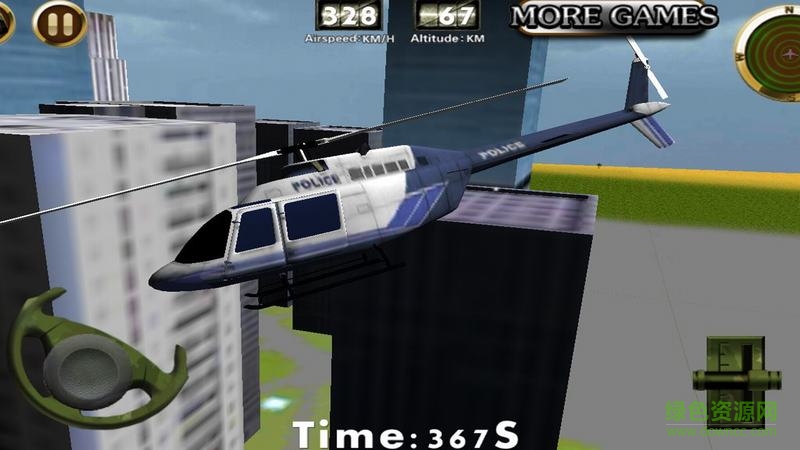 警用直升機(jī)3D飛行(police helicopter) v1.2 安卓無限金幣版 0