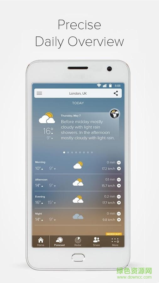 morecast weather v4.0.25 安卓版 1
