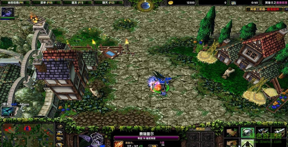 英雄iii三部曲v2.1a_魔獸防守地圖 附隱藏英雄密碼和攻略 0