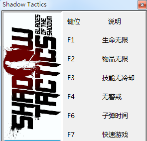 影子戰(zhàn)術(shù)將軍之刃五項修改器 綠色版 0