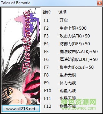 狂戰(zhàn)傳說十一項修改器 v1.0 免費(fèi)版 0