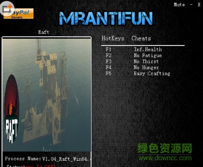 船長漂流記5項修改器 v1.04 中文版 0