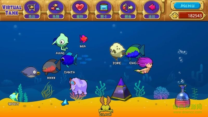 瘋狂水族館手機(jī)版 v2.1 無敵安卓版 2