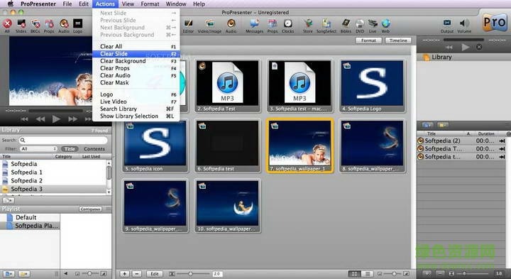 propresenter6中文版 v6.0.16 綠色版 0