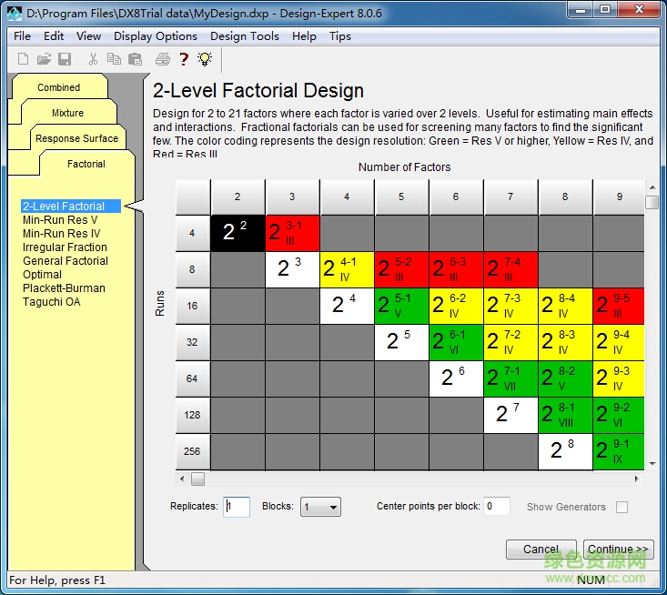 design expert正式版(中心復合設計軟件) v13.0.1.0 中文版 1