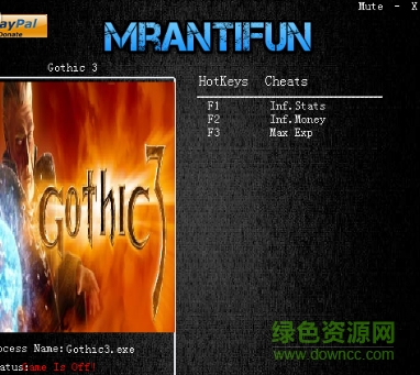 哥特王朝3三項(xiàng)修改器 v1.6.0 風(fēng)靈月影中文版 0