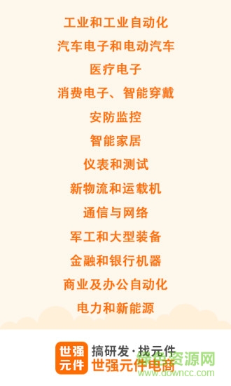 世強(qiáng)元件電商app