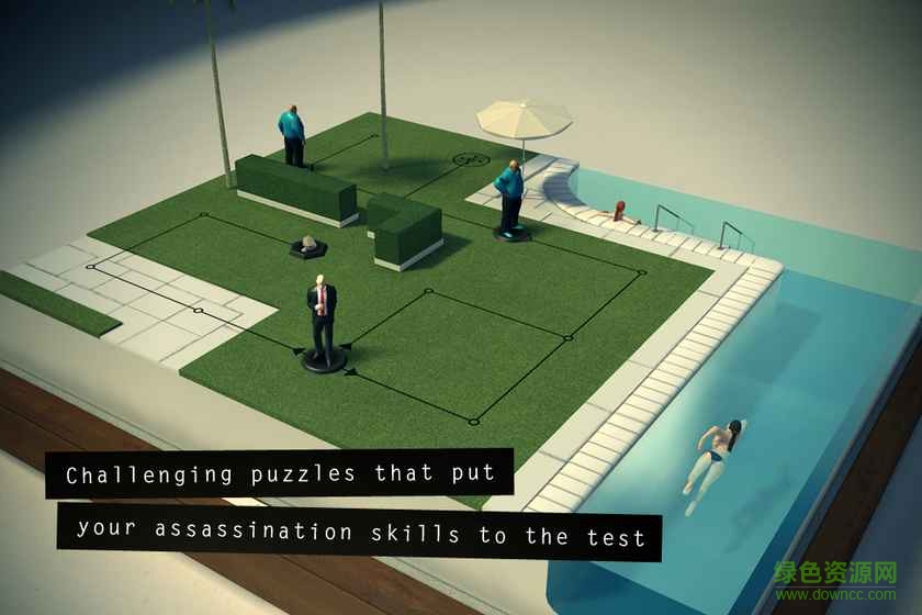 殺手GO安卓完整安裝包(hitman go) v1.1286482 最新漢化版 2