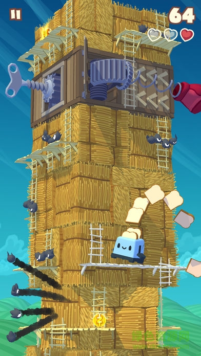 小雞爬樓梯游戲(Twisty Sky) v1.0 安卓版 0