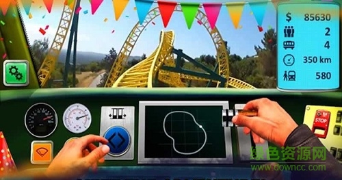 模擬過山車內(nèi) 購破 解版(Rollercoaster)1
