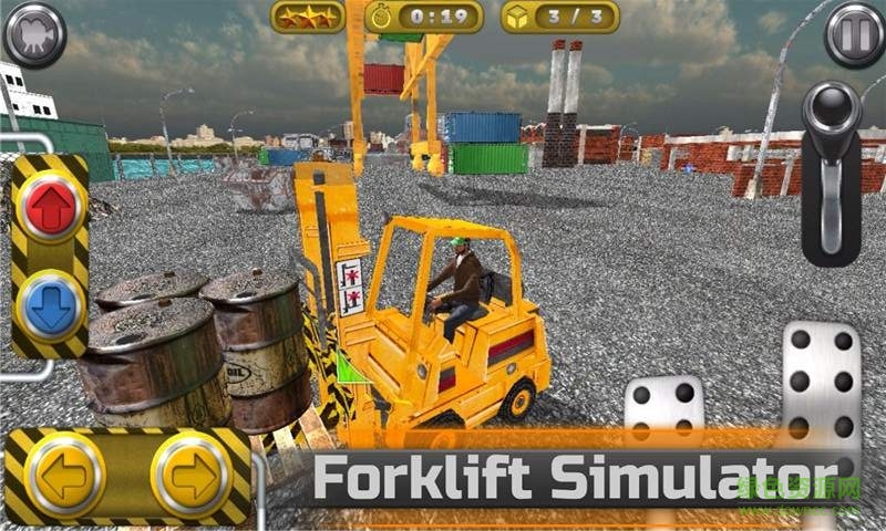 貨運叉車模擬器手機版(police car lifter wrong parking game) v1.0 安卓版 0