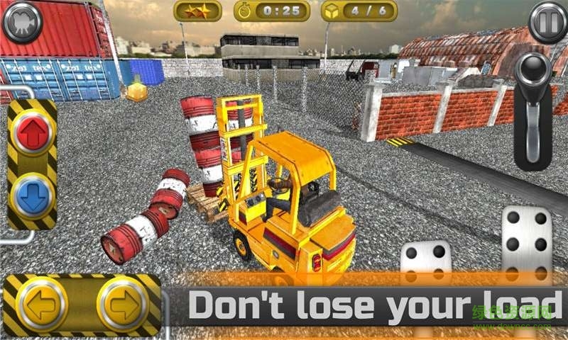 貨運叉車模擬器手機版(police car lifter wrong parking game) v1.0 安卓版 1