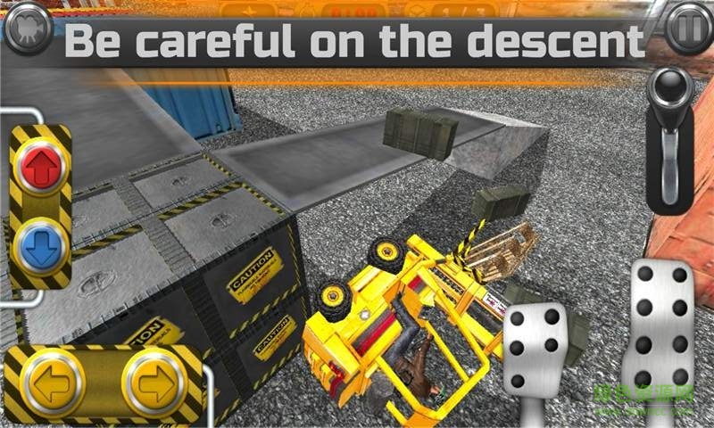 貨運叉車模擬器手機版(police car lifter wrong parking game) v1.0 安卓版 3