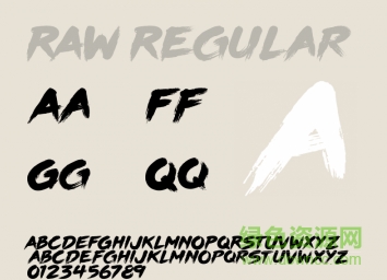 raw regular