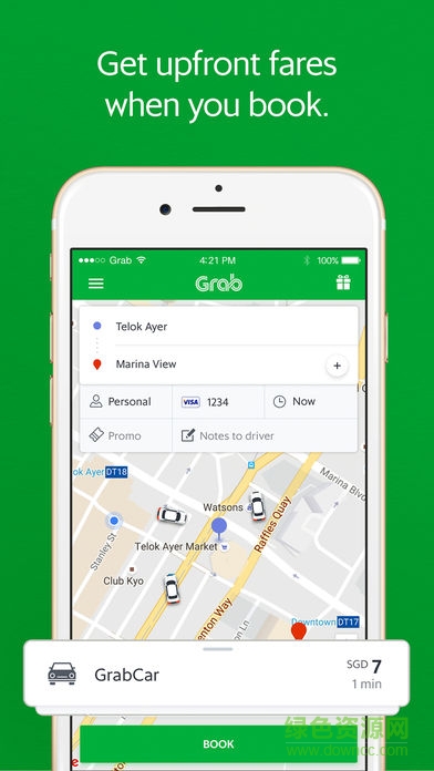 grab car apk v5.336.0 安卓版 0