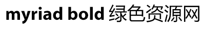 myriad bold italic