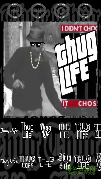 Thug Life照片編輯器貼紙制造商軟件(暴徒生活-Thug Life) v1.0.6 安卓版 0
