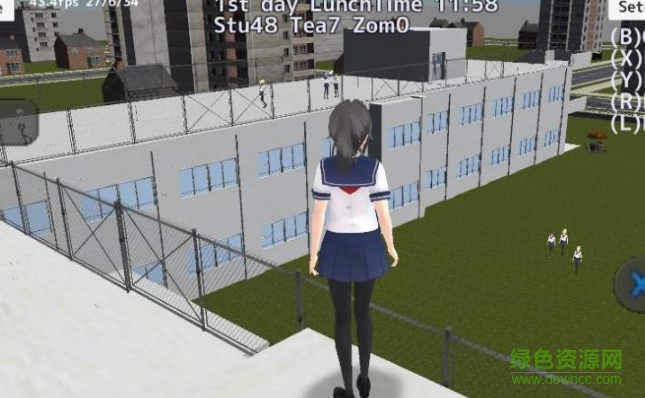 shool girl simulator中文版