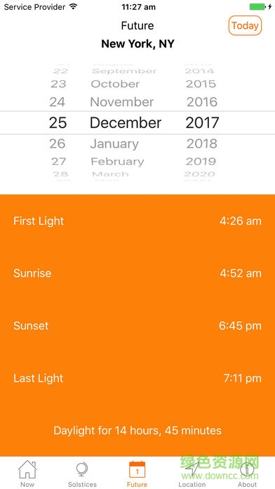 太陽日出日落軟件2