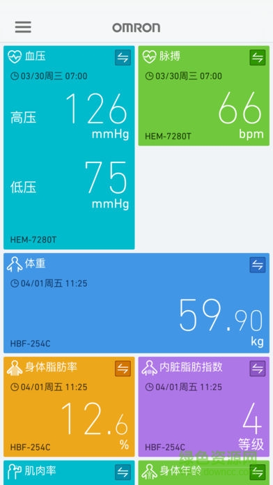 歐姆龍筆記(omron connect下) v009.001.00002 安卓版 2