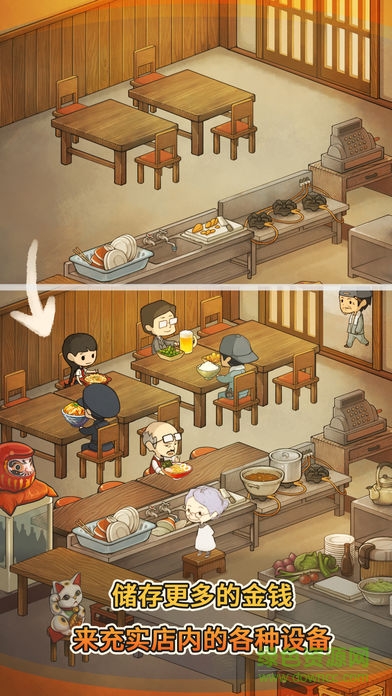 眾多回憶的食堂故事去廣告版 v1.30 安卓無限金幣體力版 1