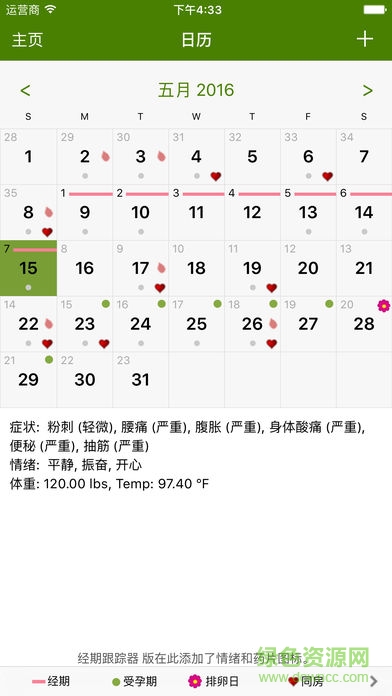 經(jīng)期跟蹤器period tracker豪華版(P Tracker) v2.6.1 安卓免費(fèi)版 1