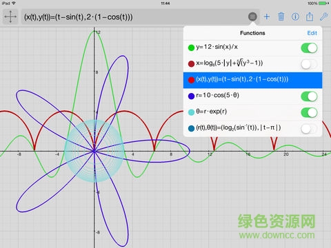 mathgraphics中文正式版(圖形計(jì)算器 Mathlab) v4.12 安卓版 3