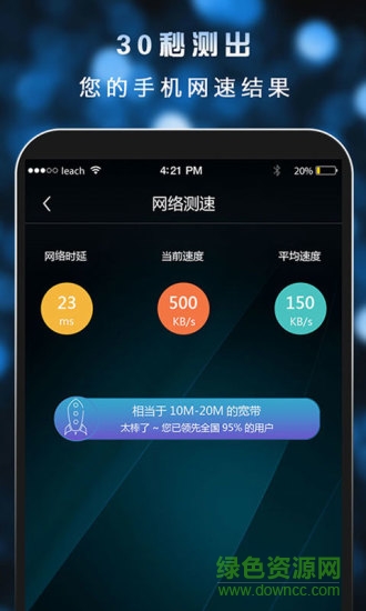 手機(jī)網(wǎng)速測(cè)試大師去廣告版