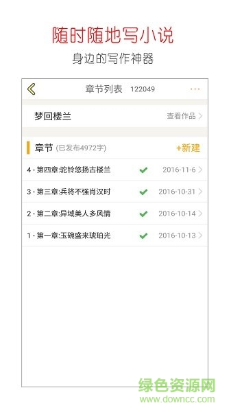 寫小說