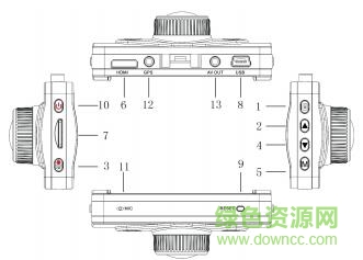 凌度BL920行車記錄儀使用說明書