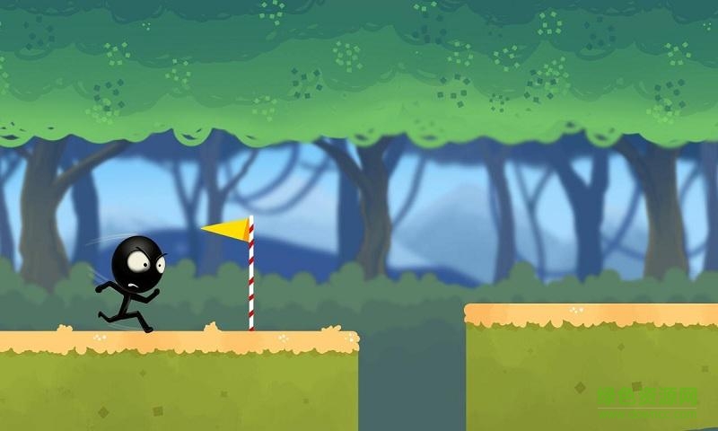 叢林奔跑的火柴人手機版(Stickman Jungle Runner) v1.0 安卓版 0