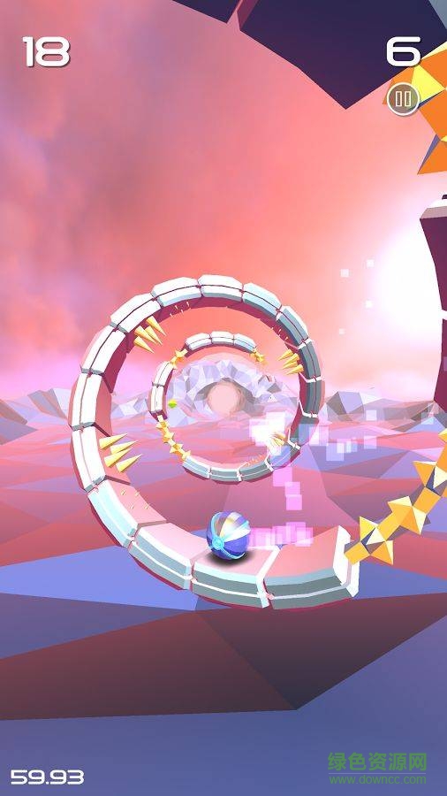 螺旋跑酷手機版(spiraloid) v1.0 安卓版 1