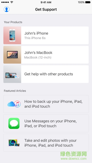 Apple支持app